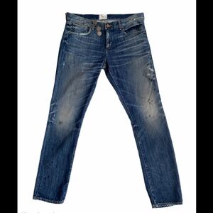 PRPS HEIRLOOM Ripped Torn Splatter Jeans